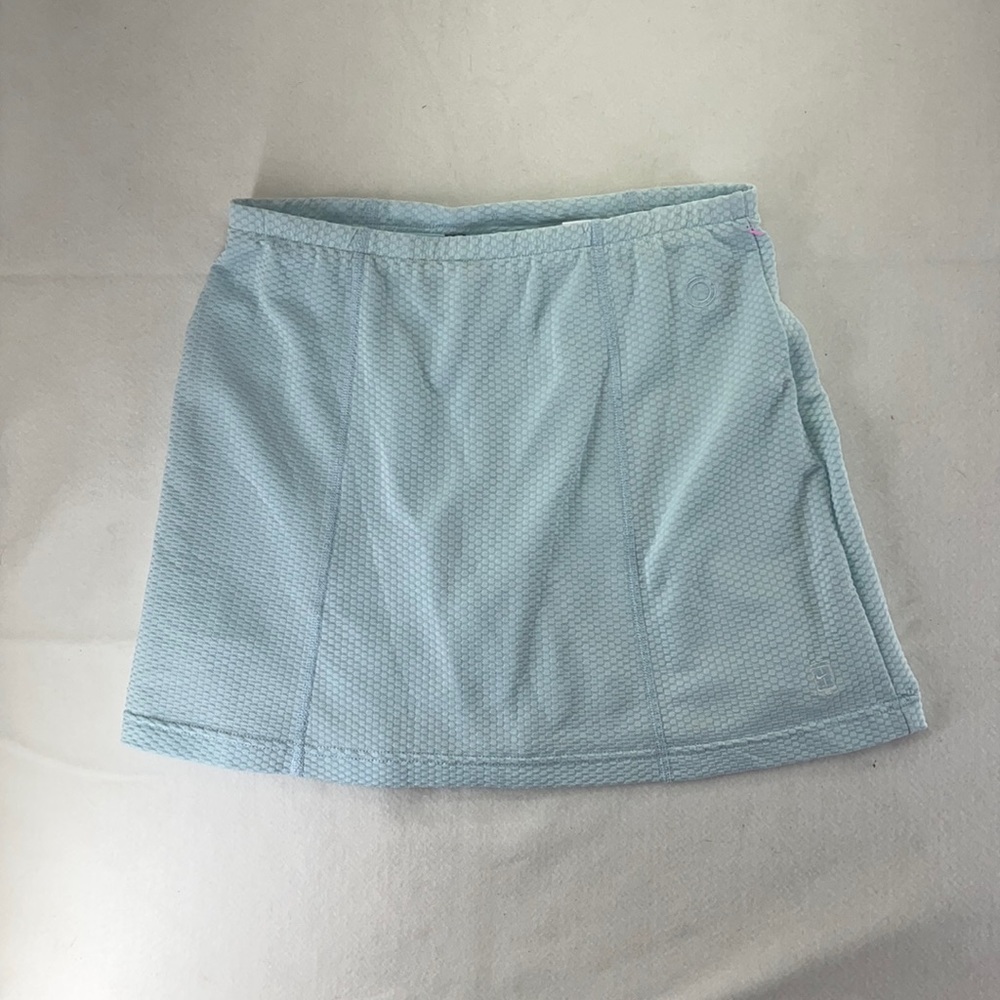 Nike Sphere Tennis Skirt Shorts Skort Athletic Activewear Blue Womens M 8 10